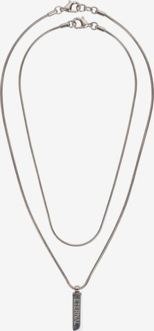 Eternal - Cadena 'Snake Set' en plata: frente