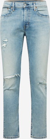 LEVI'S ® Slimfit Jeans '512 Slim Taper Lo Ball' in Blauw: voorkant