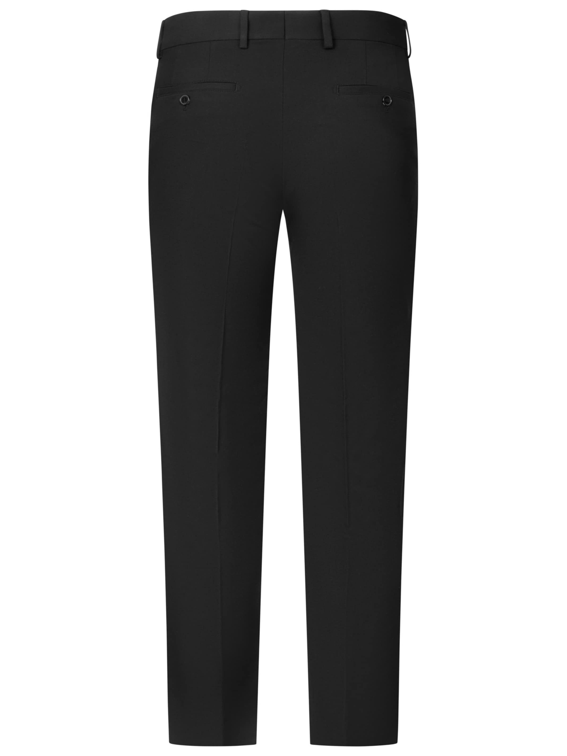 Regular Pantalon Karl Lagerfeld en noir : derrière