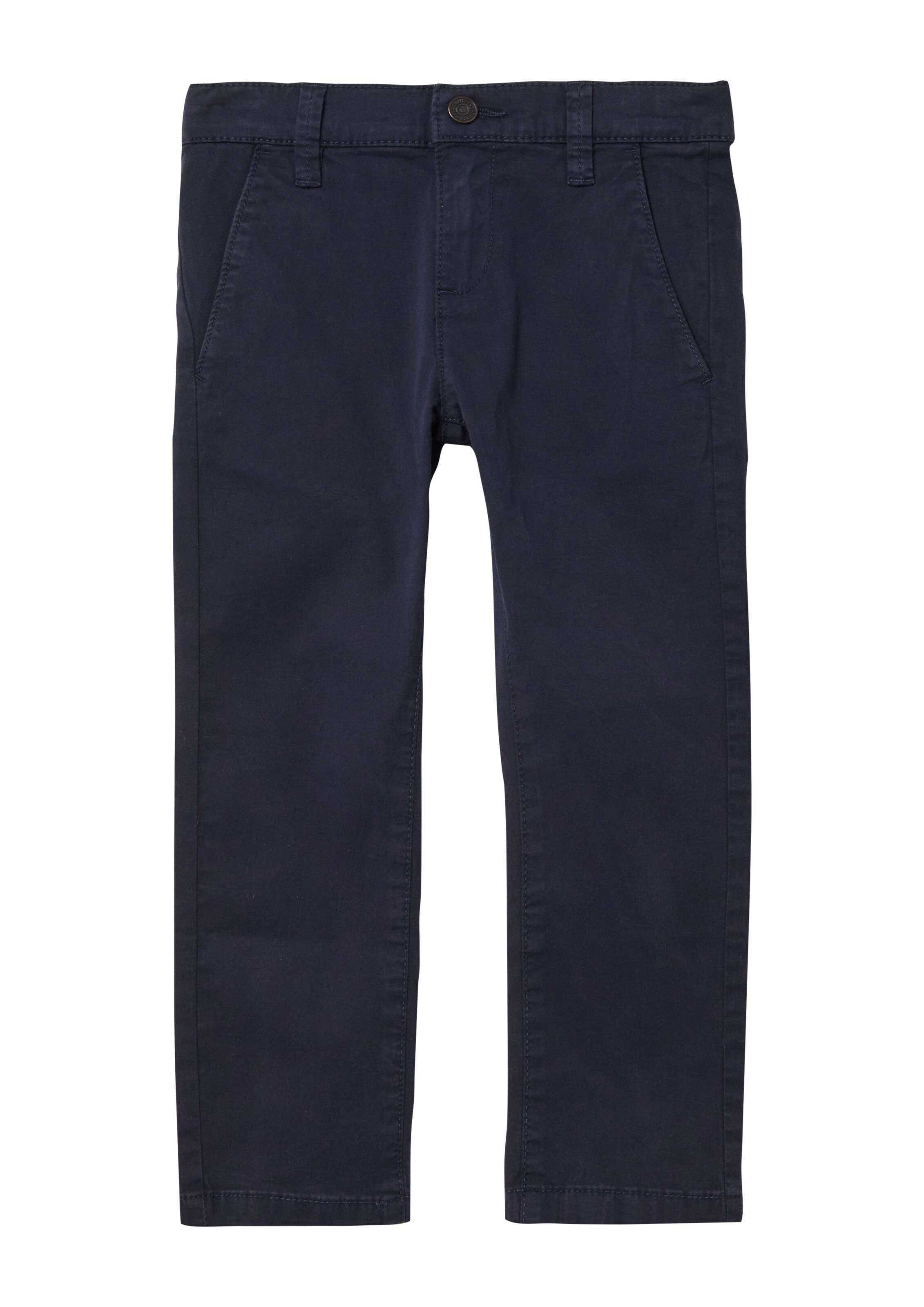 Regular Pantalon 'Pelle' s.Oliver en bleu : devant
