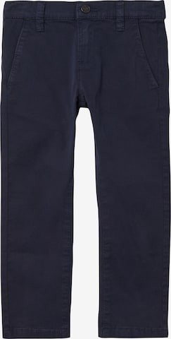 Regular Pantalon 'Pelle' s.Oliver en bleu : devant