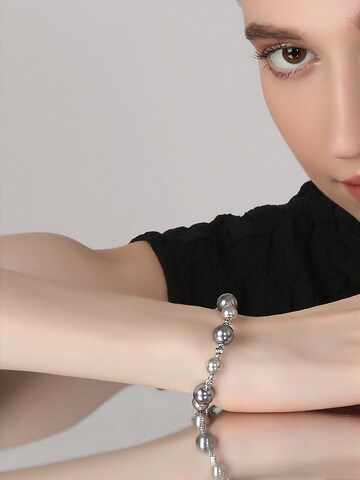 MISH Armband 'Tulip' in Grau