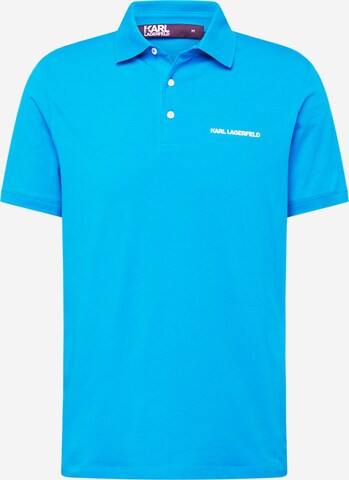 Karl Lagerfeld - Camisa em azul: frente