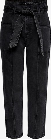 ONLY Tapered Jeans 'Maya' in Schwarz: predná strana