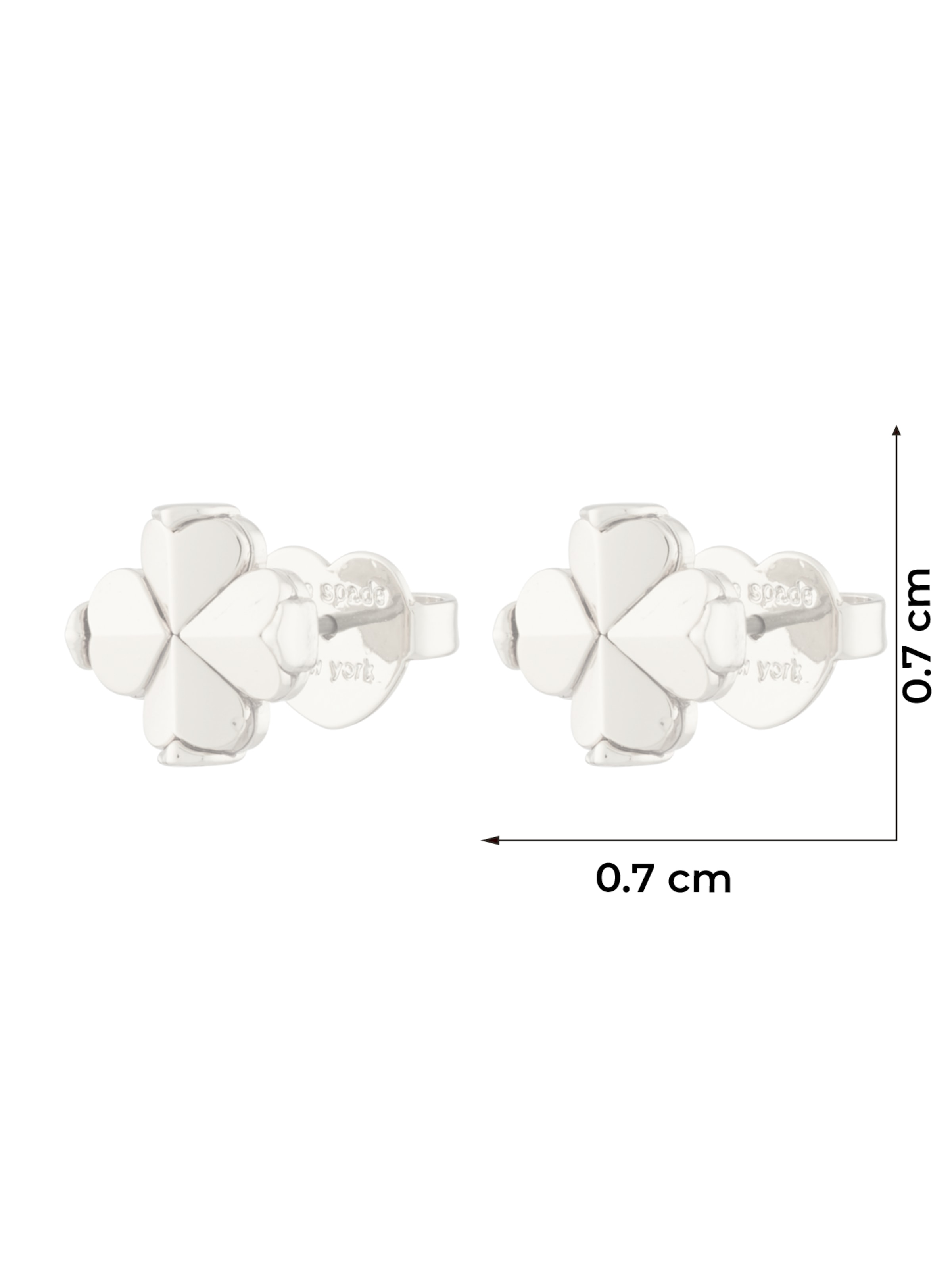 Boucles d'oreilles Kate Spade en argent