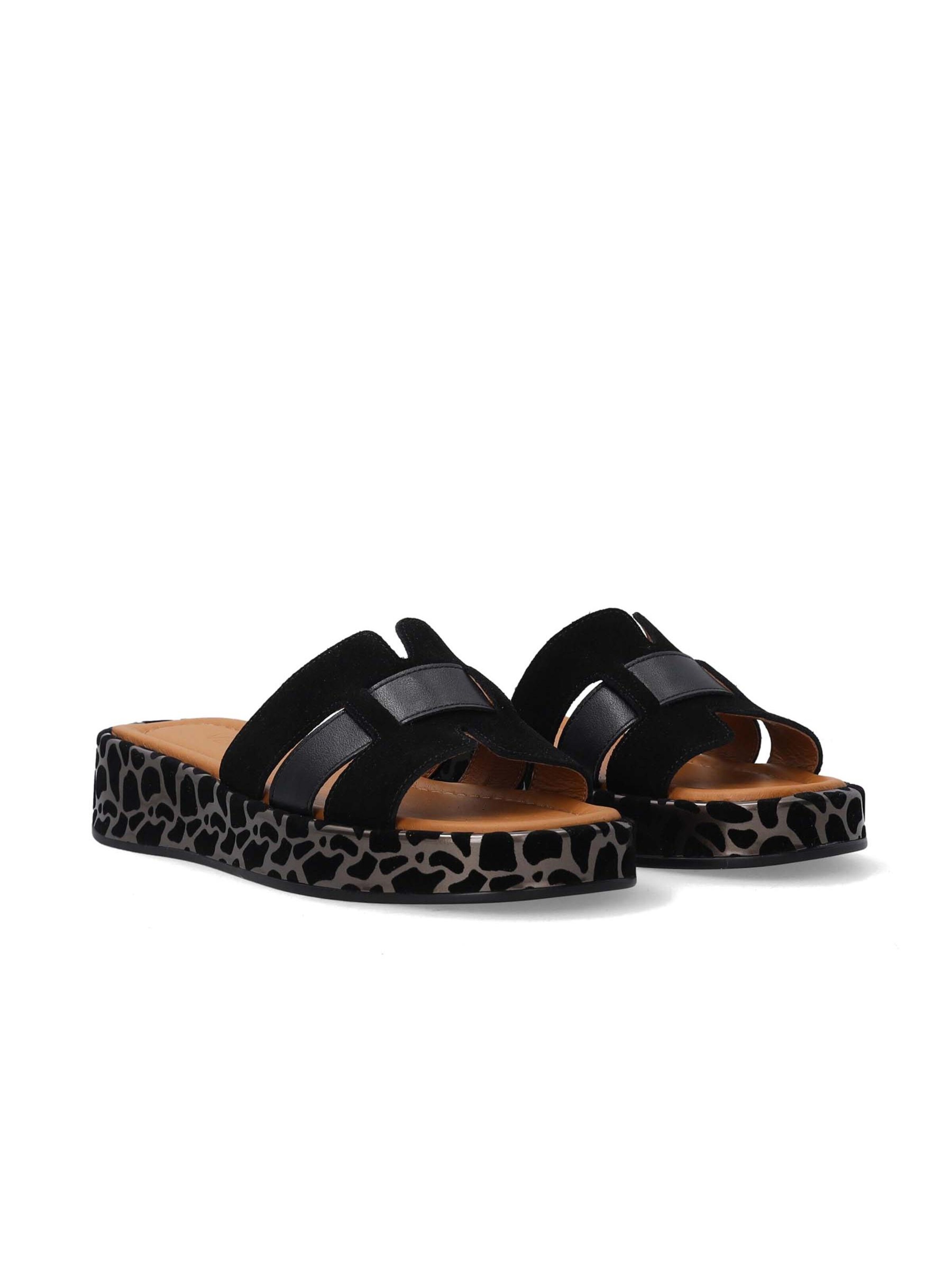 VENEZIA Pantolette‌ in Schwarz