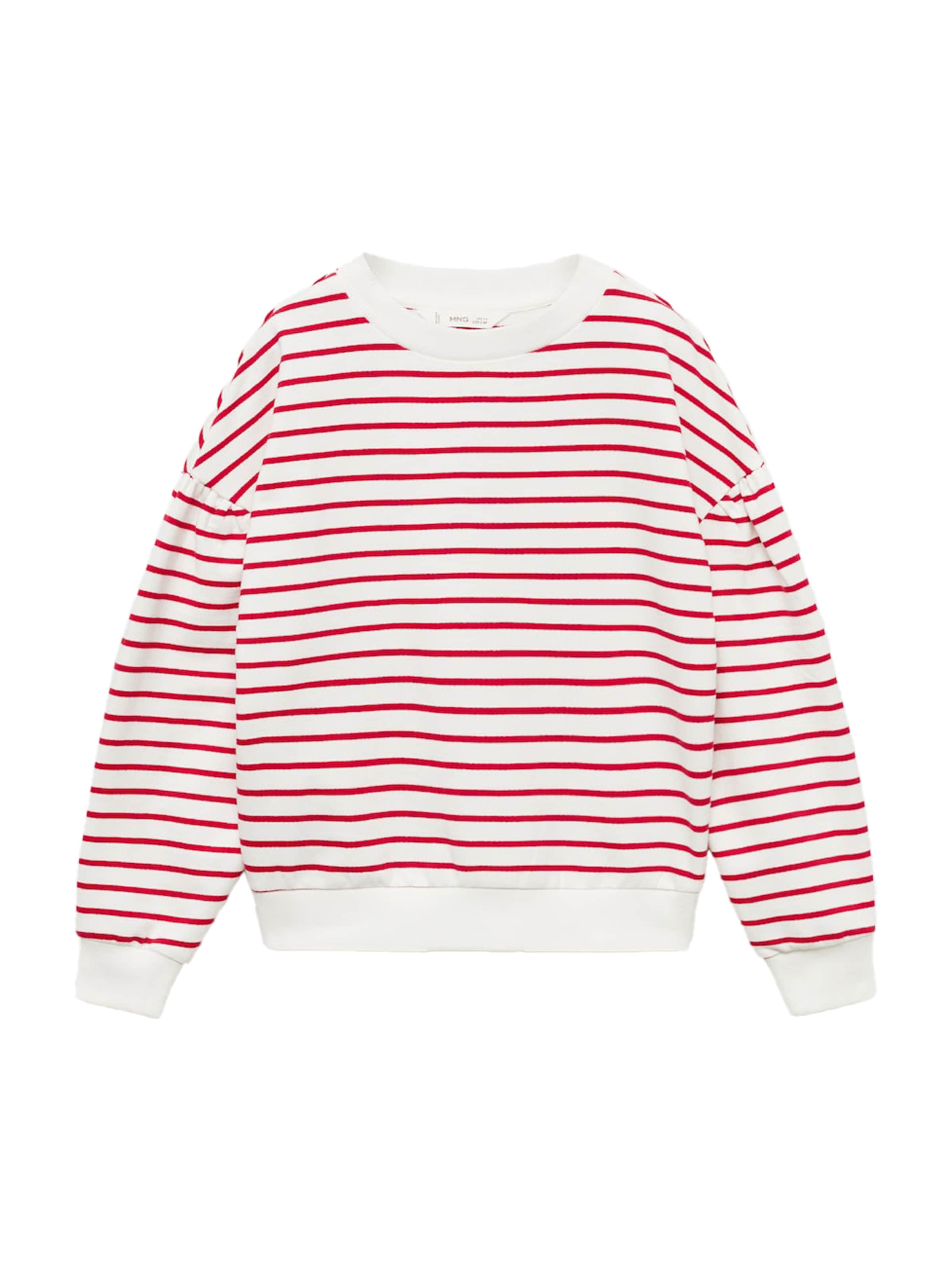 MANGO KIDS Sweatshirt 'ROUGE' in Rot: Vorderseite