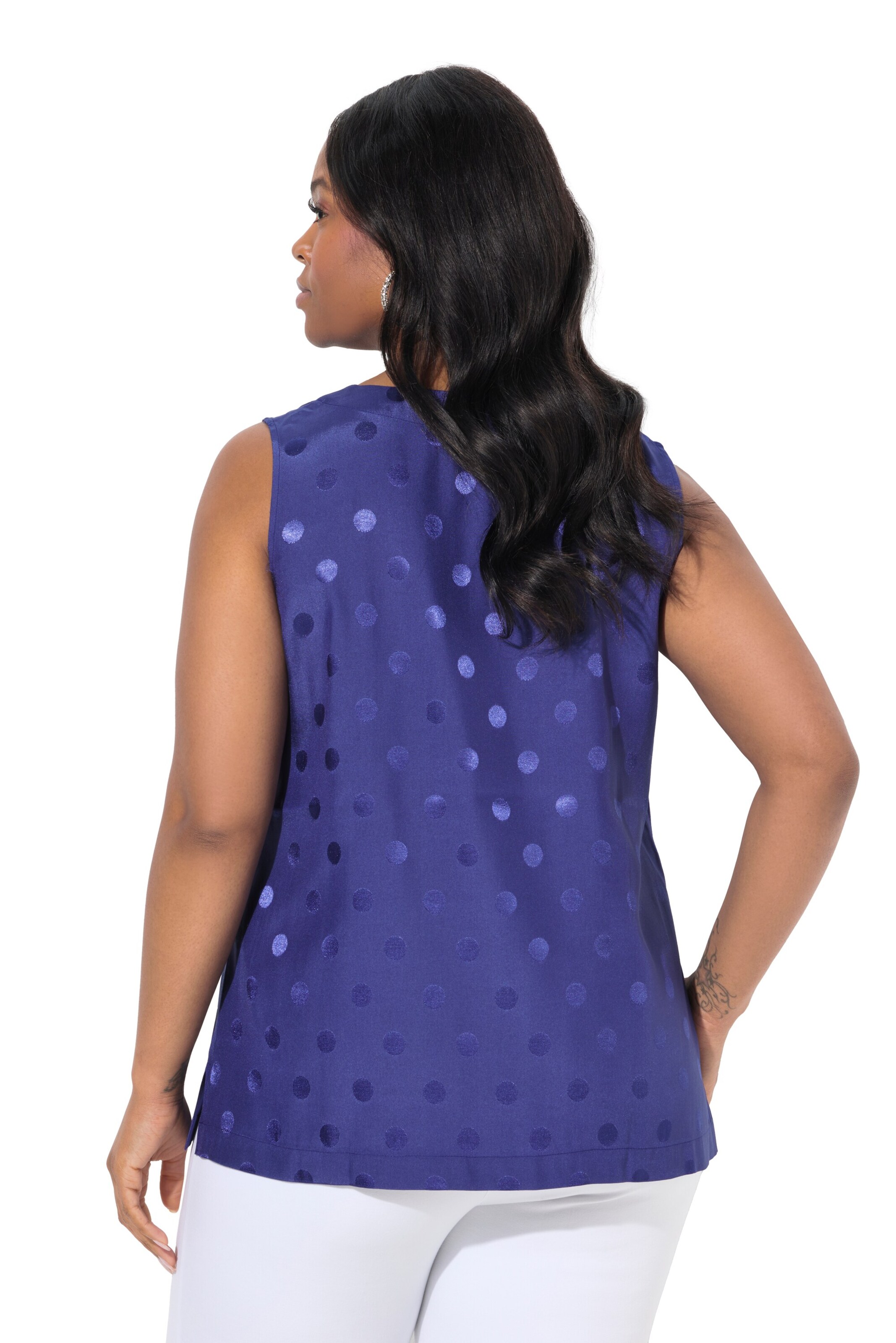 Ulla Popken Bluse in Blau