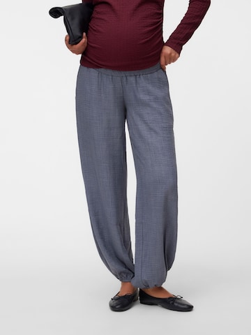 MAMALICIOUS - Tapered Pantalón en gris: frente