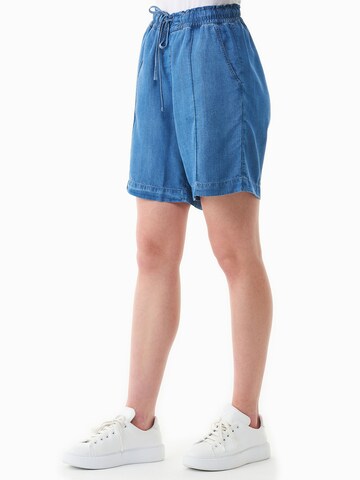 Organication Loosefit Shorts in Blau