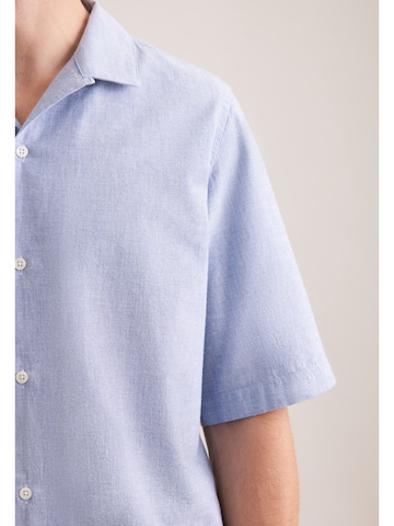 Coupe regular Chemise business SEIDENSTICKER en bleu