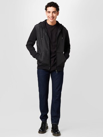 JOOP! Jeans - Sudadera con cremallera en negro