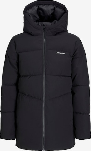 Jack & Jones Junior - Chaqueta de invierno en negro: frente