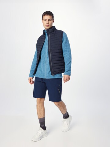 KILLTEC Funktionele fleece-jas in Blauw