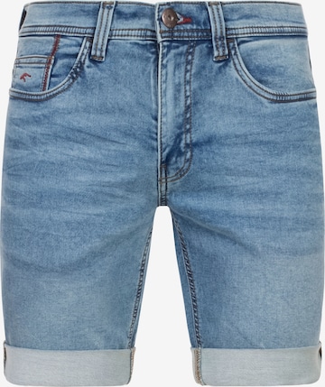 INDICODE Shorts in Blau: Vorderseite