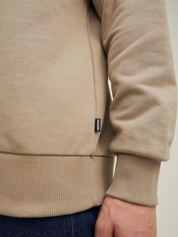 JACK & JONES Sweatshirt 'Kam' in Brown