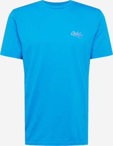 OAKLEY Funkcionalna majica | modra barva: sprednja stran