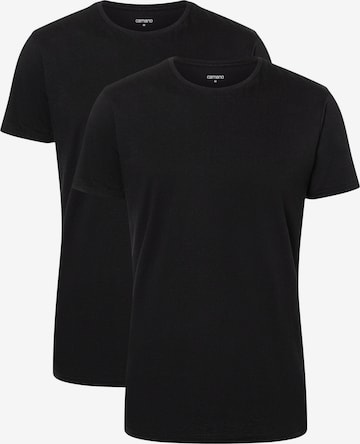camano Shirt in Zwart: voorkant
