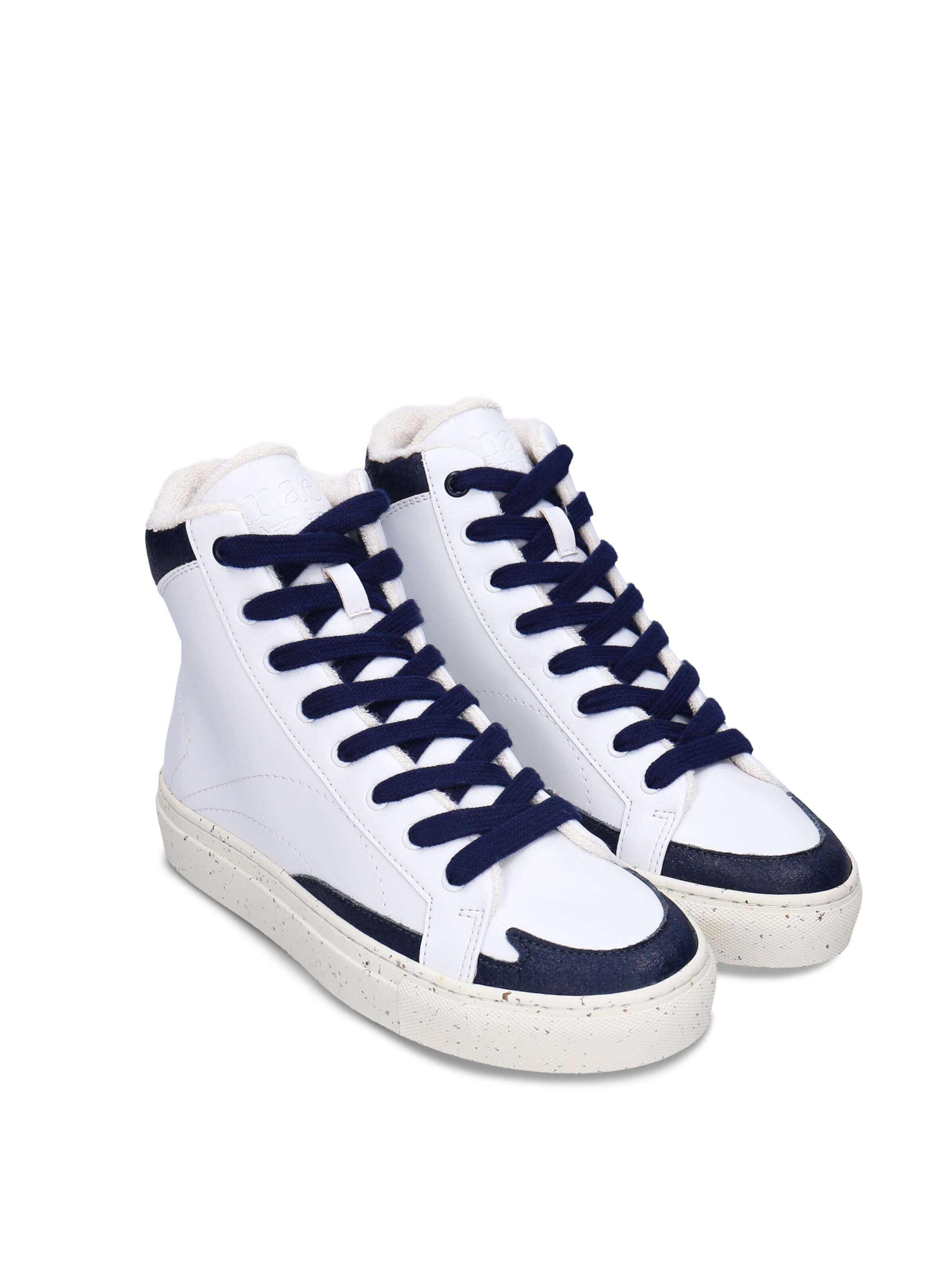 nae Vegan Shoes - Sapatilhas altas 'London' em azul