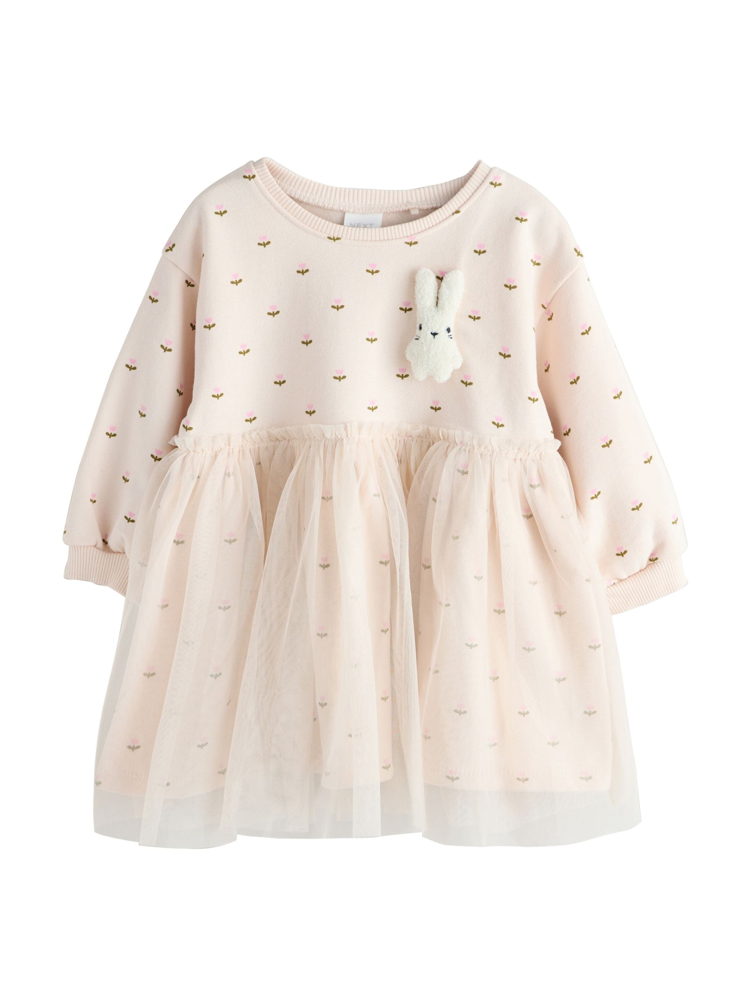 Next Dress in Beige: front