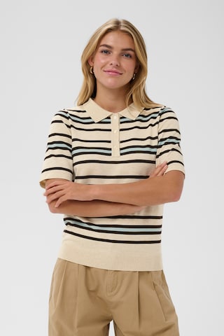 Pull-over 'Pila' SAINT TROPEZ en beige : devant