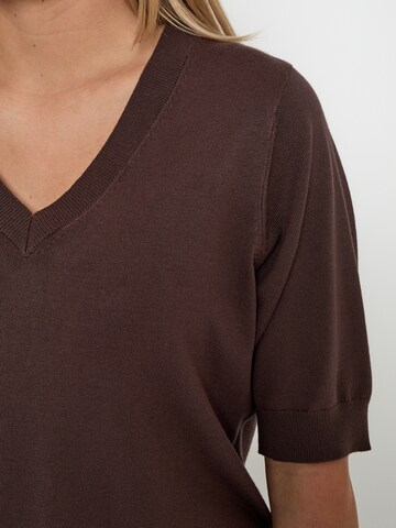 minus Top 'Milla' in Brown