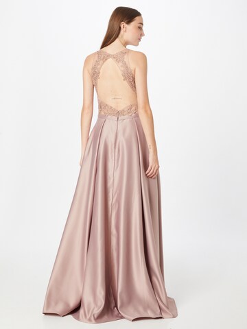 mascara Evening Dress in Pink