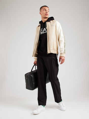 EA7 Emporio Armani Sweatshirt in Schwarz