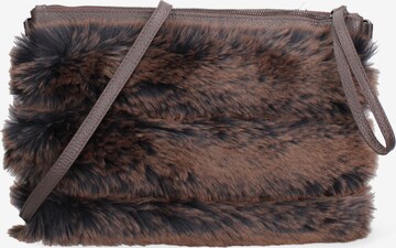 Gave Lux Clutch in Braun: Vorderseite