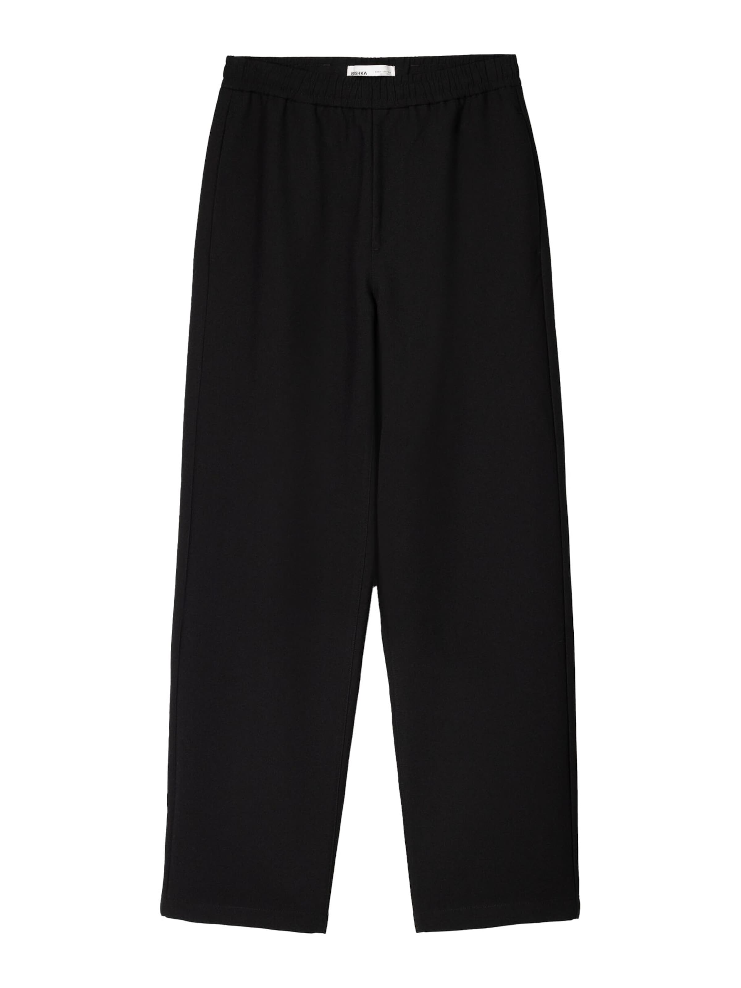 Bershka Hlače | črna barva, Prikaz izdelka