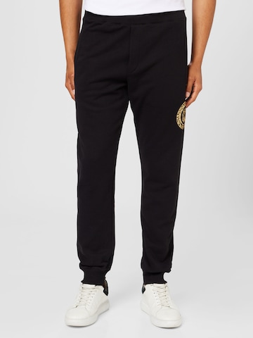 Just Cavalli Tapered Trousers in Black: front
