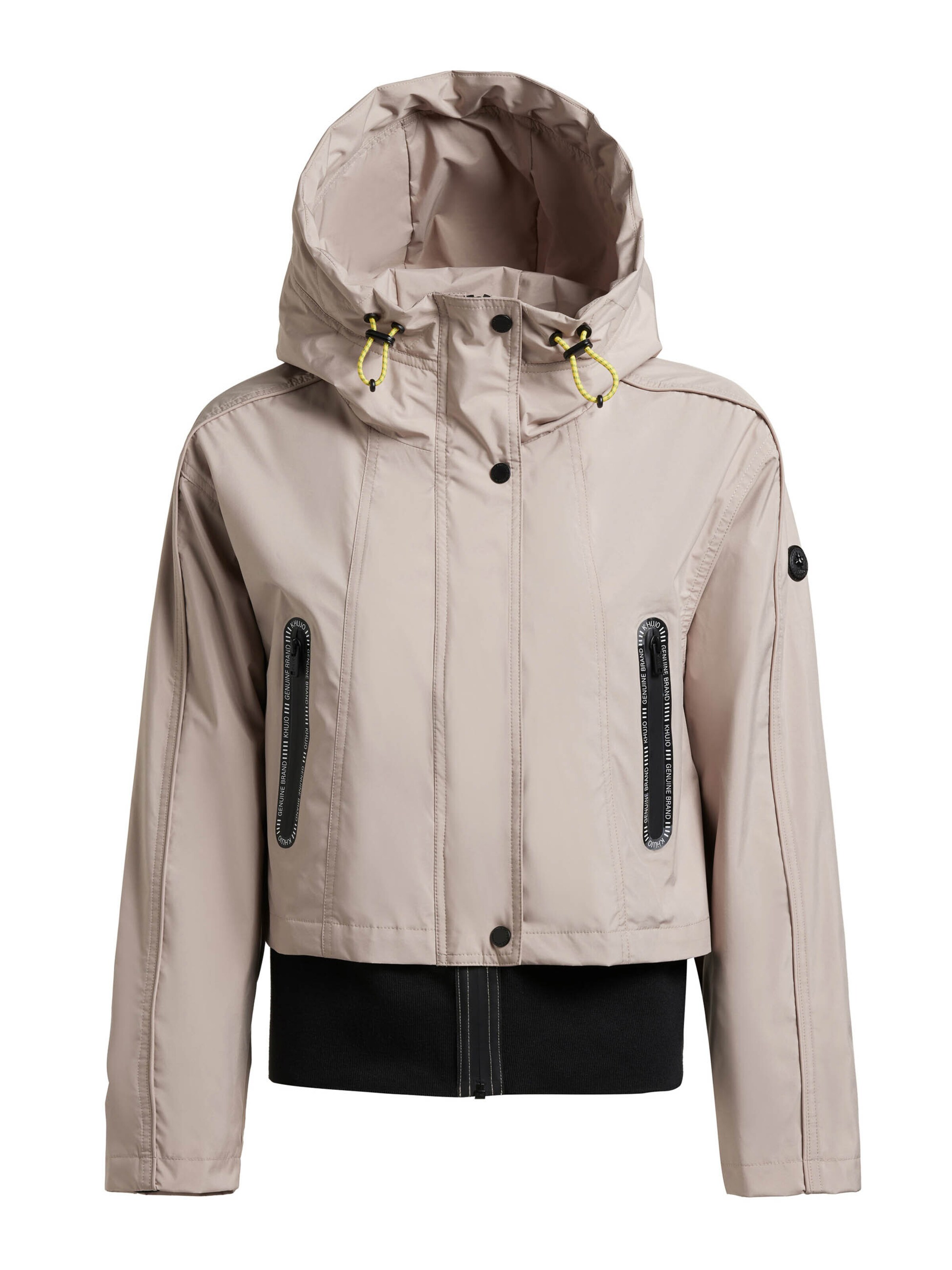 khujo Jacke 'Amelia' in Beige: Vorderseite
