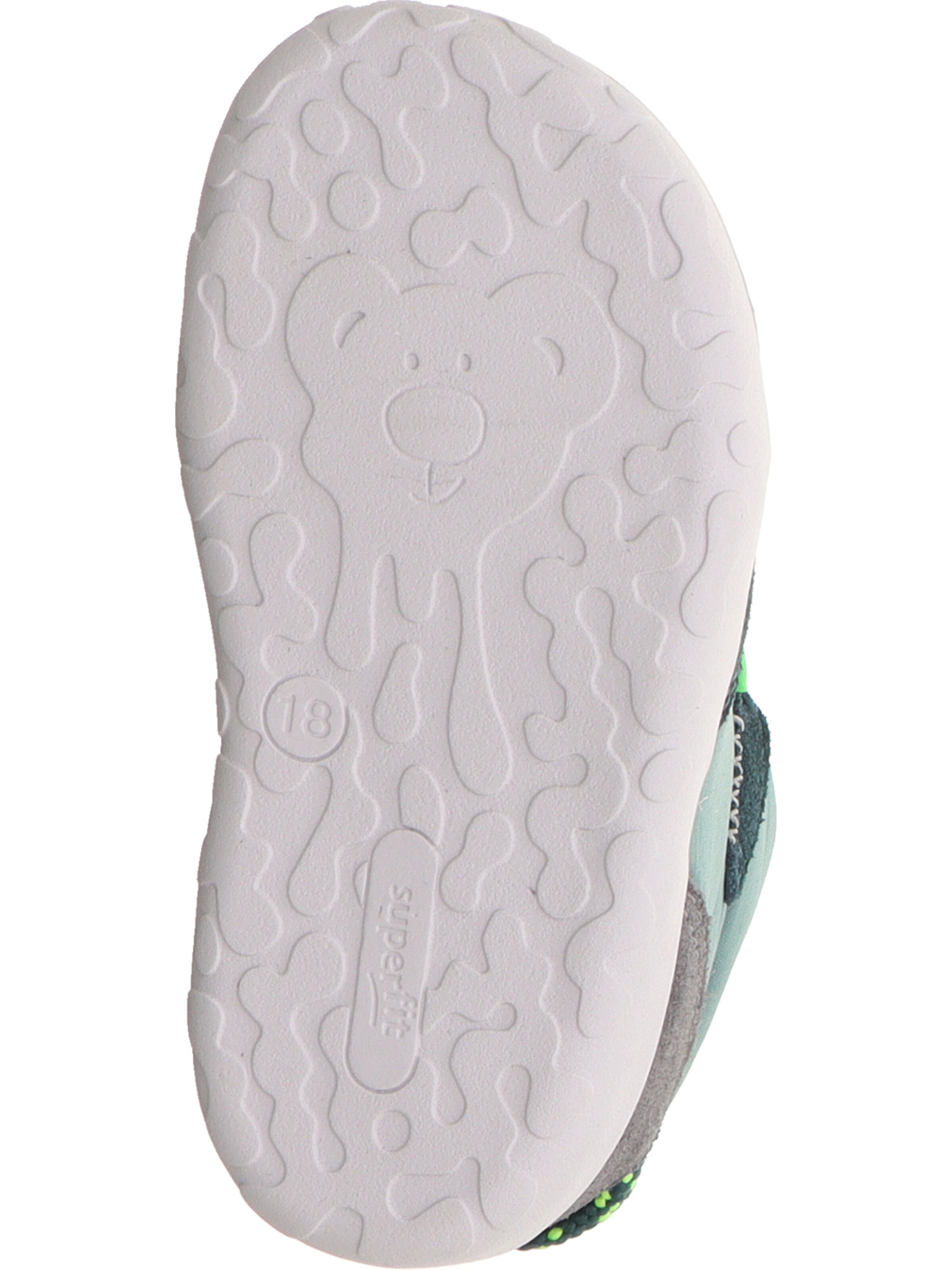 SUPERFIT Sneaker 'Flummi' in Grün