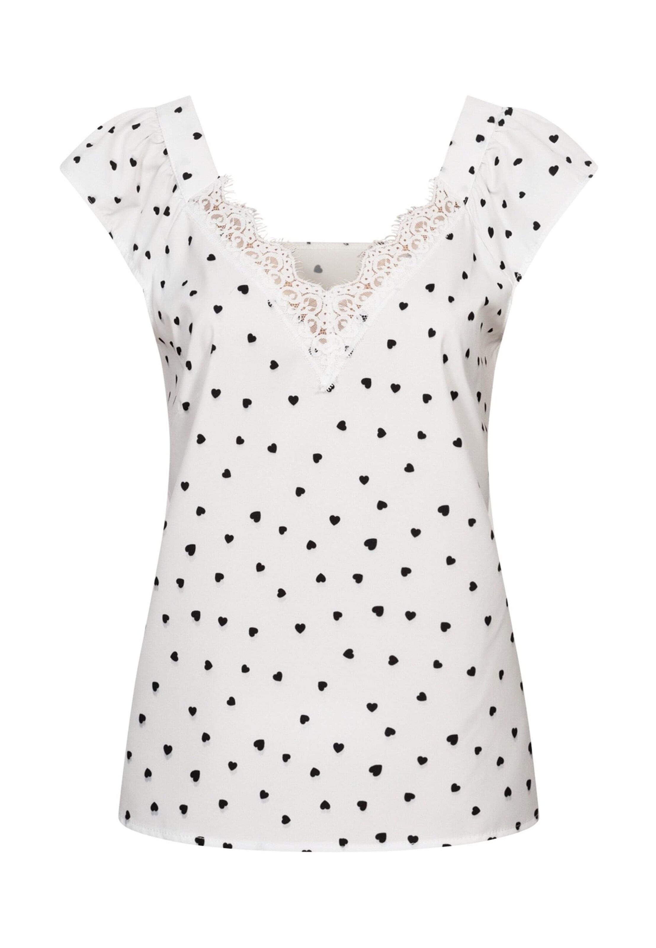 Cloud5ive Top in Weiß: Vorderseite