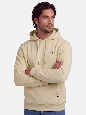 U.S. POLO ASSN. Sweatshirt in Beige