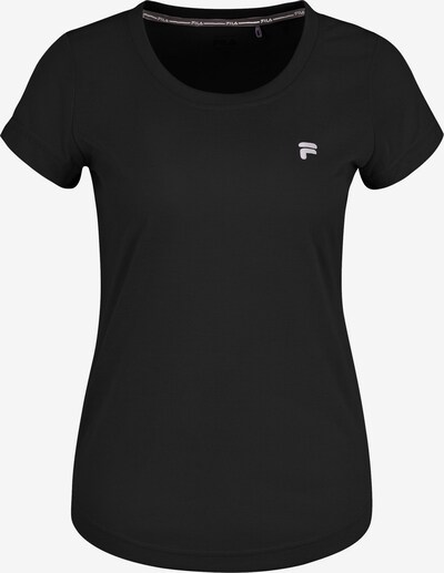 FILA T-shirt 'RAHDEN' en noir / blanc cassé, Vue avec produit