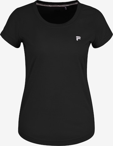 T-shirt 'RAHDEN' FILA en noir : devant