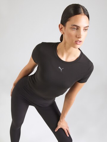 PUMA Performance shirt 'Shapelux' in Black: front