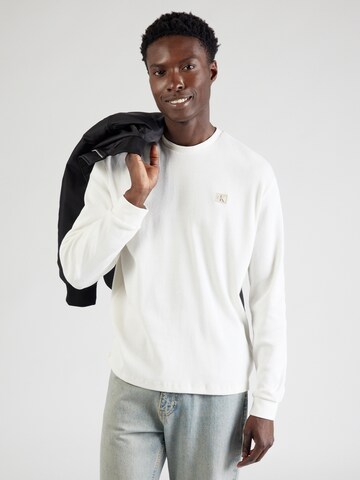 Calvin Klein Jeans Футболка в Белый: спереди