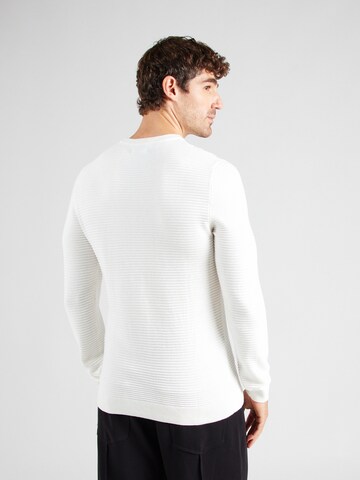 JACK & JONES Pullover 'OTTO' in Weiß