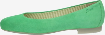 SIOUX Ballet Flats in Green
