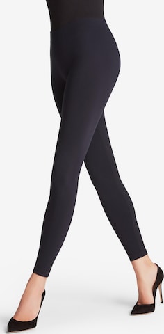 FALKE Skinny Leggings 'Seamless' in Blue: front