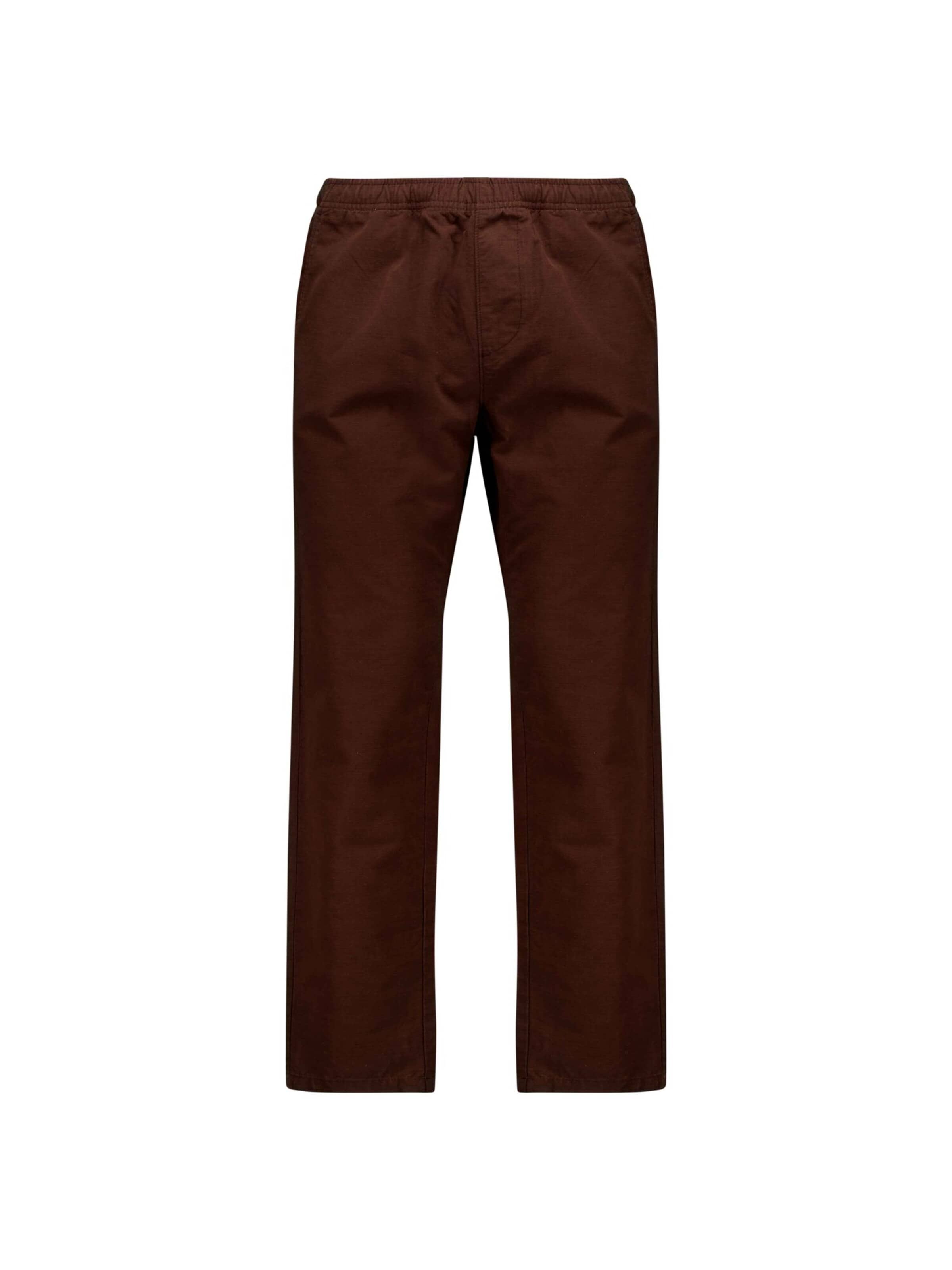 Loosefit Pantalon Deeluxe en marron : devant