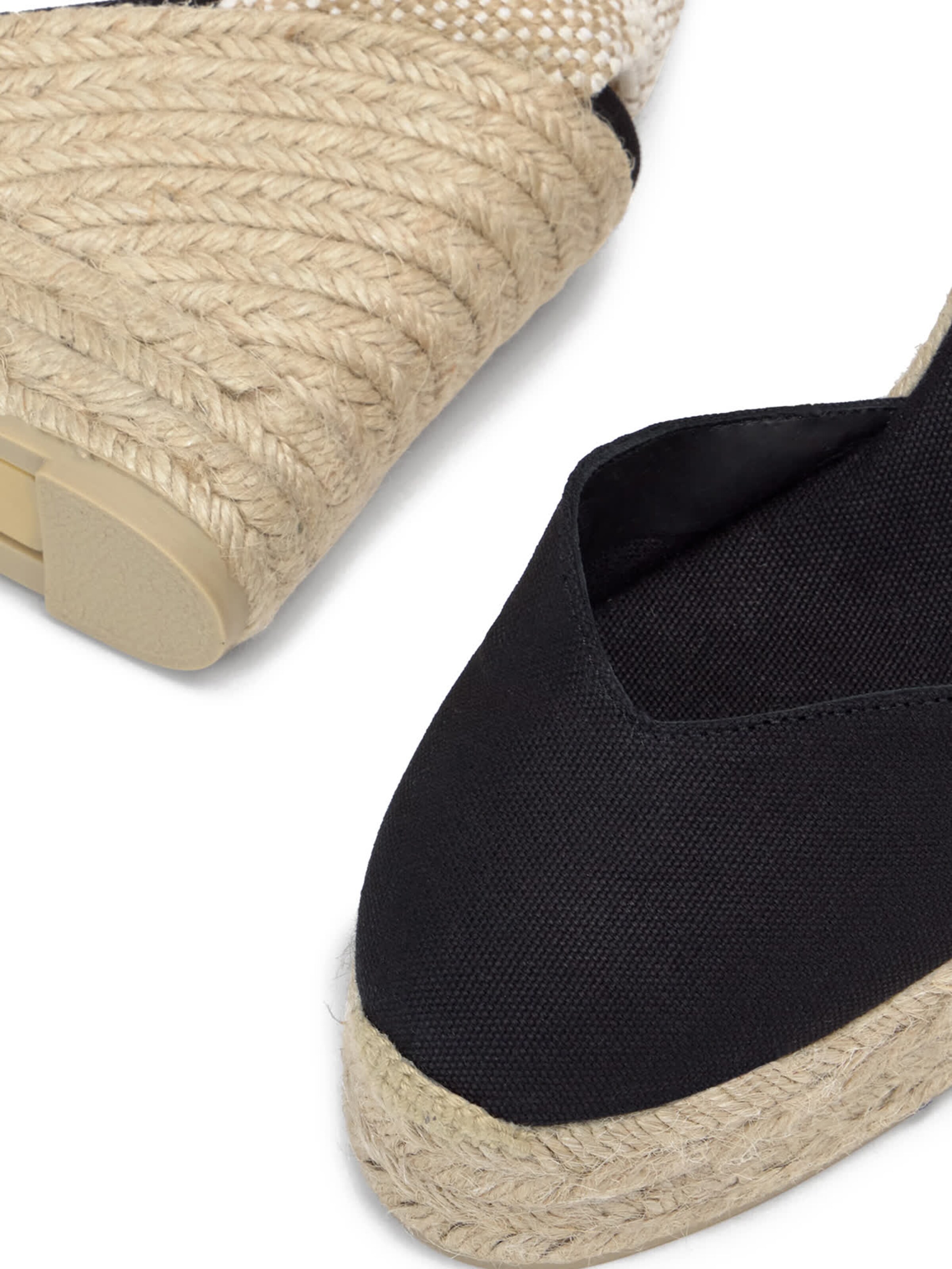 Espadrilles 'Chiara' Castañer en noir