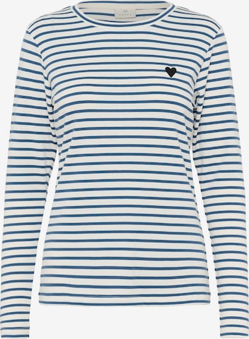 T-shirt 'KALiddy' Kaffe en blanc : devant