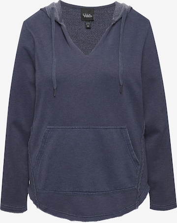 Ulla Popken Sweatshirt in Blue: front