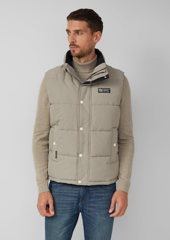 Gilet s.Oliver en beige : devant