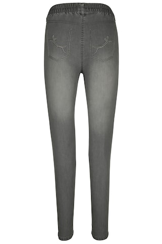Skinny Pantalon MIAMODA en gris