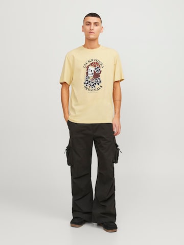 JACK & JONES Bluser & t-shirts 'HEAVENS' i gul