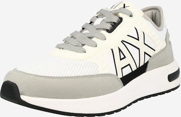ARMANI EXCHANGE Sneakers laag in Wit: voorkant